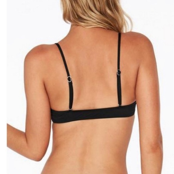 L*space Black Jaime Bikini Top - Size Large - New without tags! - Picture 2 of 4